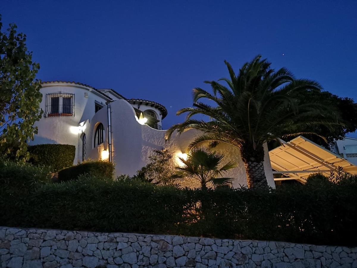 La Madrugada - Luxury Moraira Villa With Sea Views And Private Heated Pool Luaran gambar