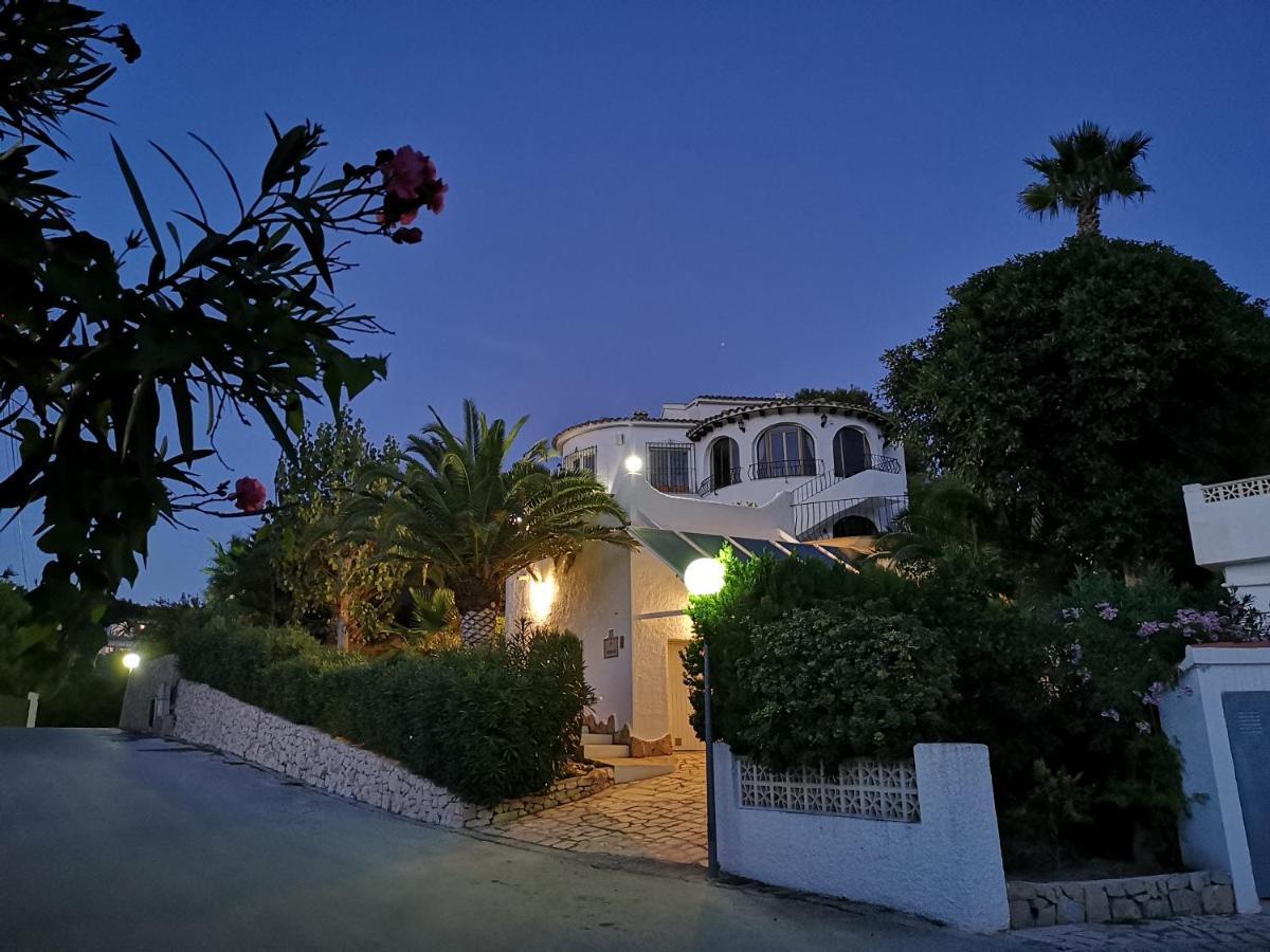 La Madrugada - Luxury Moraira Villa With Sea Views And Private Heated Pool Luaran gambar